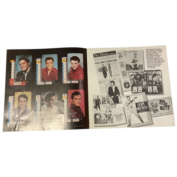 Elvis Presley - A Legendary Performer Booklet 1976 RCA 11.25" x 11.25" - Picture 3 of 4